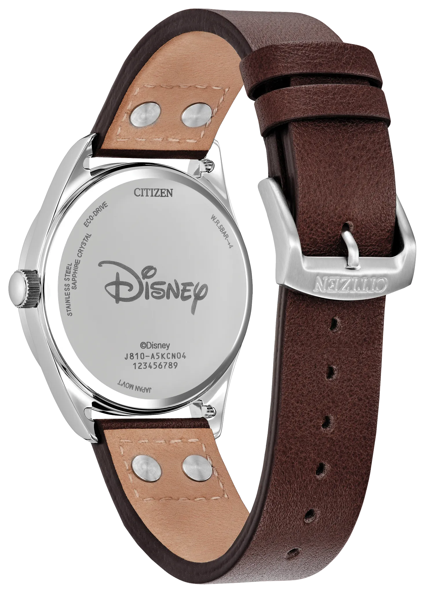 Fix-It Goofy White Dial Leather Strap AW1698-08W | CITIZEN